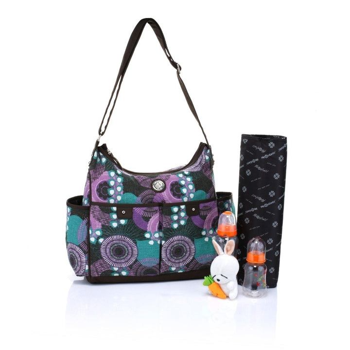 MKF Collection by Mia K. MSF Enfants Simplicity Series Marcel Microfiber Baby Handbag Image 1