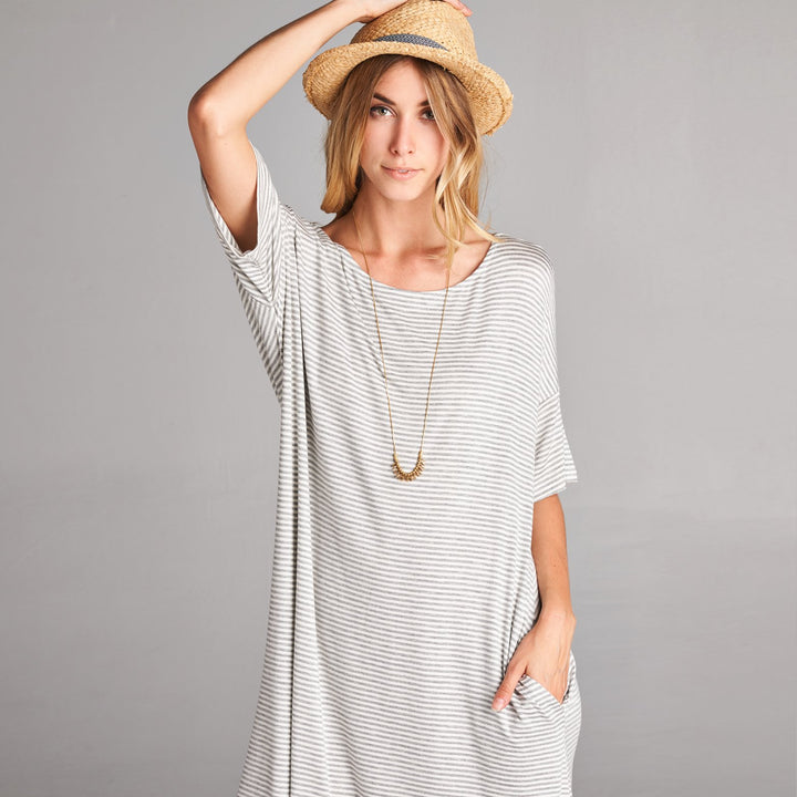 Relaxed Fit Pocket Dress Image 1