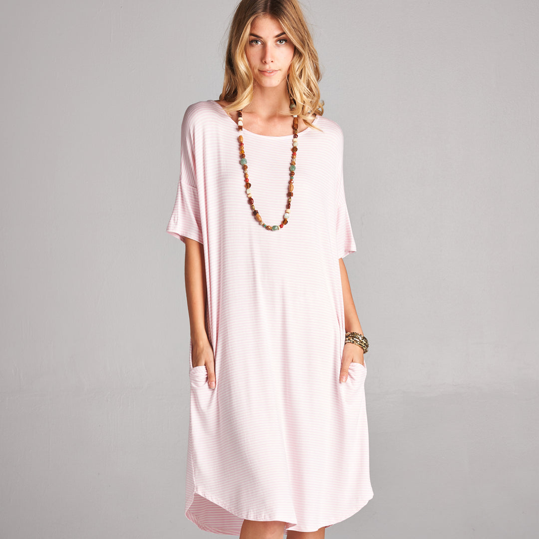 Relaxed Fit Pocket Dress Image 10