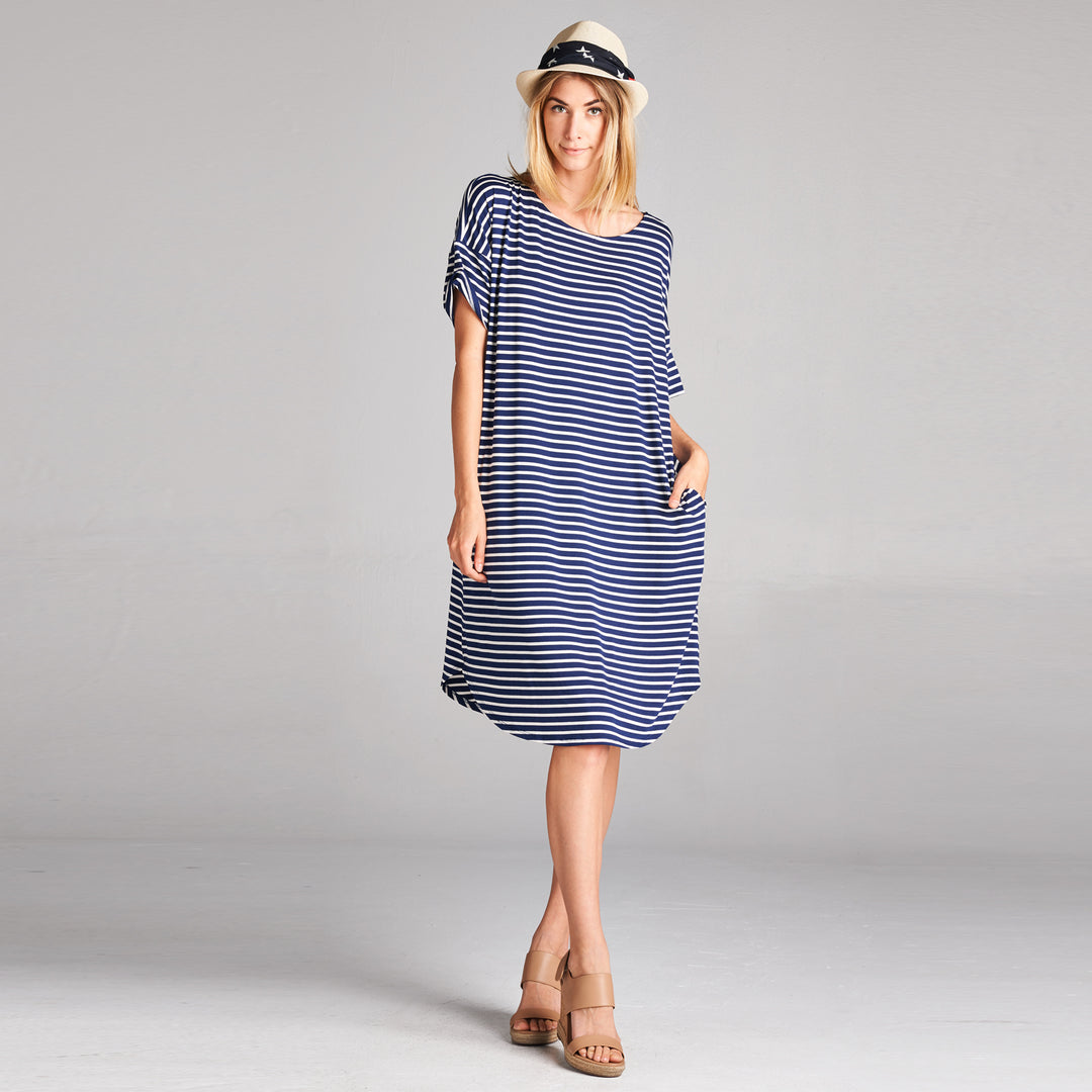 Relaxed Fit Pocket Dress Image 6