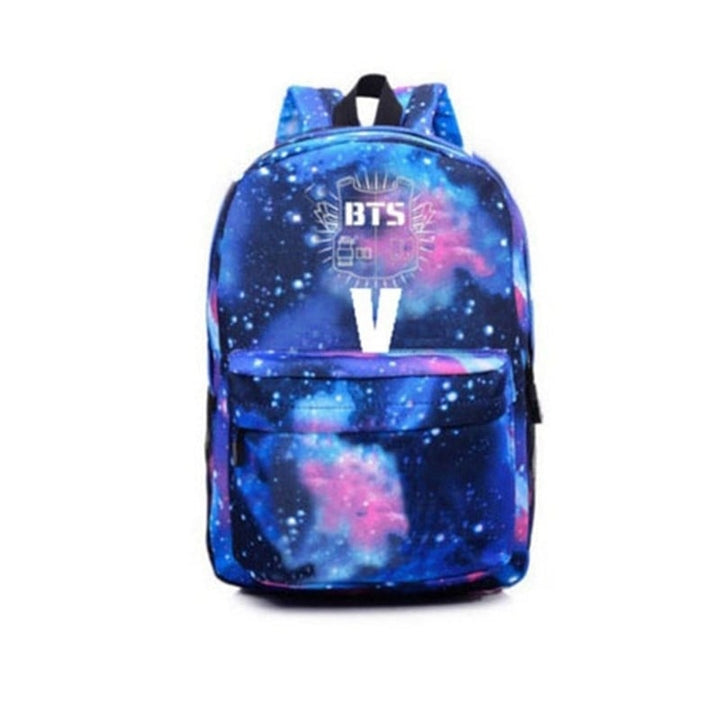 Men and Women Canvas Backpack Image 1