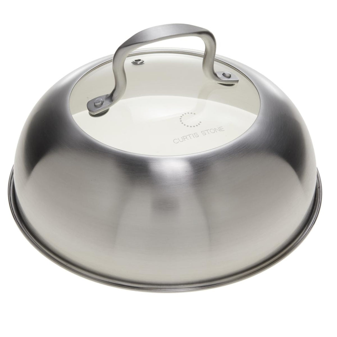 Curtis Stone Stainless Steel Food Cover Cloche Image 1