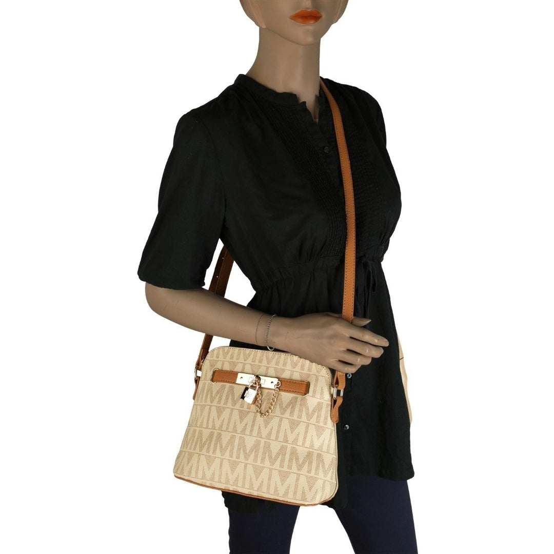 MKF Collection by Mia K. Gena M Signature Crossbody Handbag Image 6