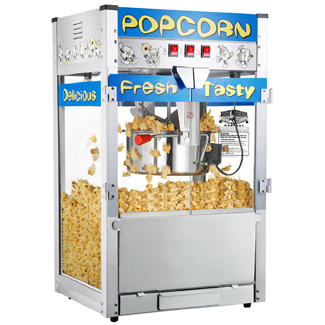 Great Northern Pop Heaven 12 Ounce Commercial Popcorn Popper Machine Stainless Steel Image 4