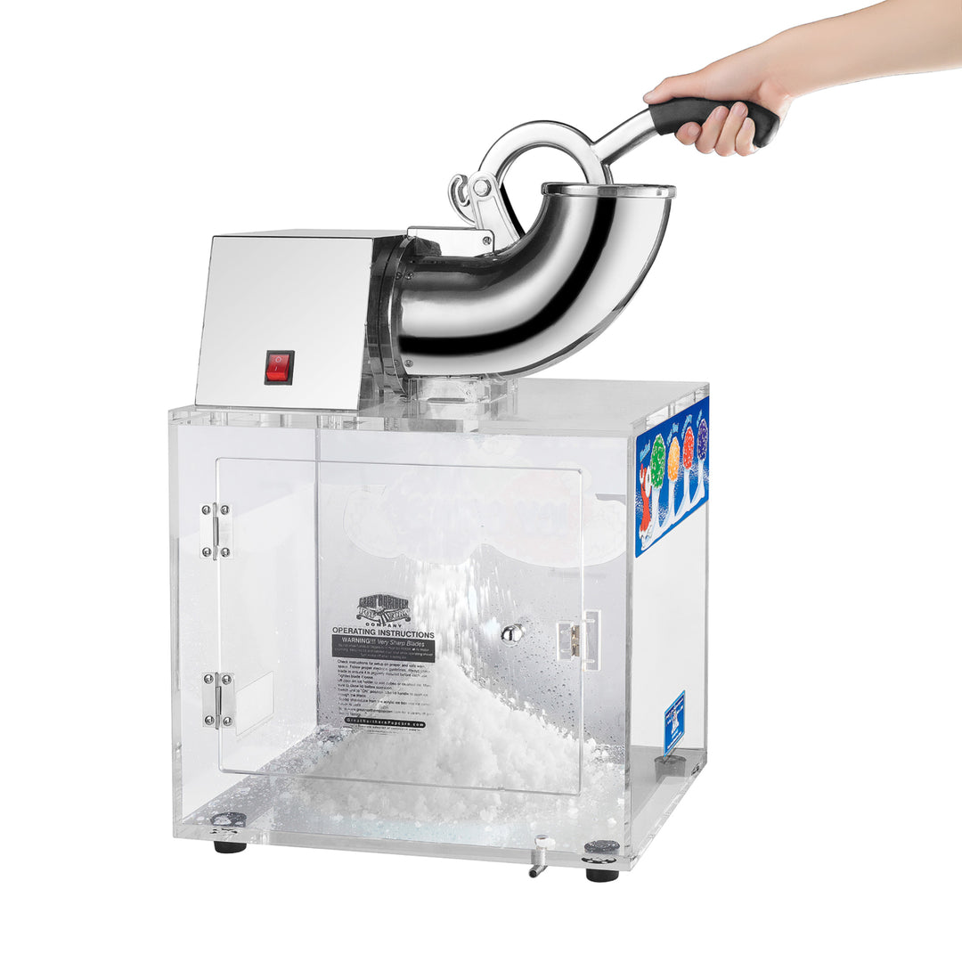 Great Northern Polar Blast Acrylic Snow Cone Machine Snowcone Slush Maker Image 4