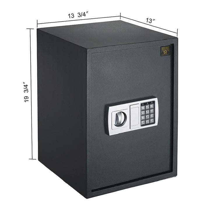 1.8 CF Large Electronic Digital Safe Jewelry Home Secure Lock and Safe 45 Pds Image 6