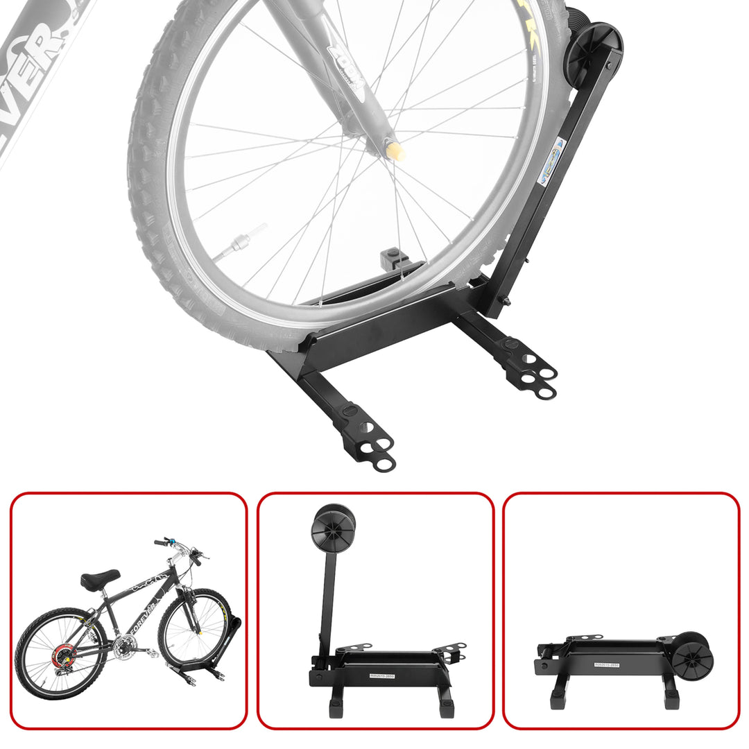 RAD Cycle EZConnect Foldable Bike Rack Storage Stand for 20-29 Inch Tires Image 7