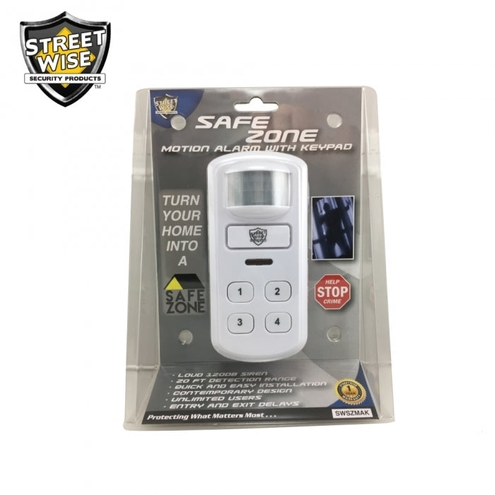 Streetwise SafeZone Motion Activated Alarm w/Keypad Image 1