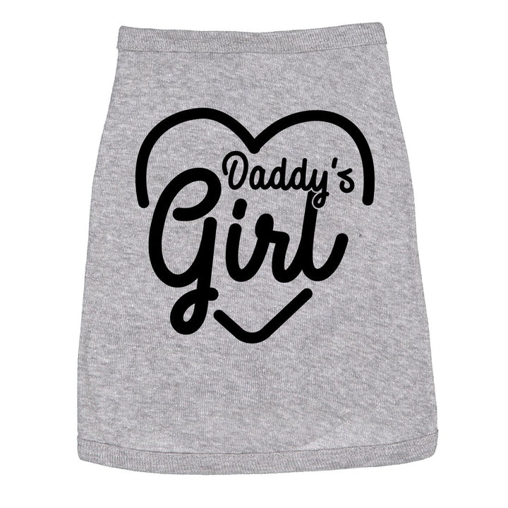 Dog Shirt Daddys Girl Cute Clothes For Family Pet Image 1