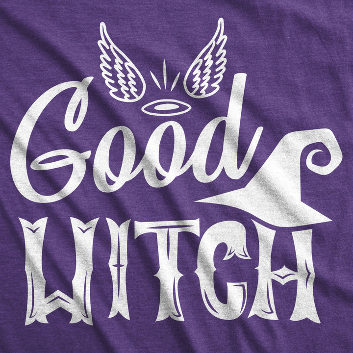 Womens Good Witch Tshirt Funny Halloween Movie Tee For Ladies Image 2