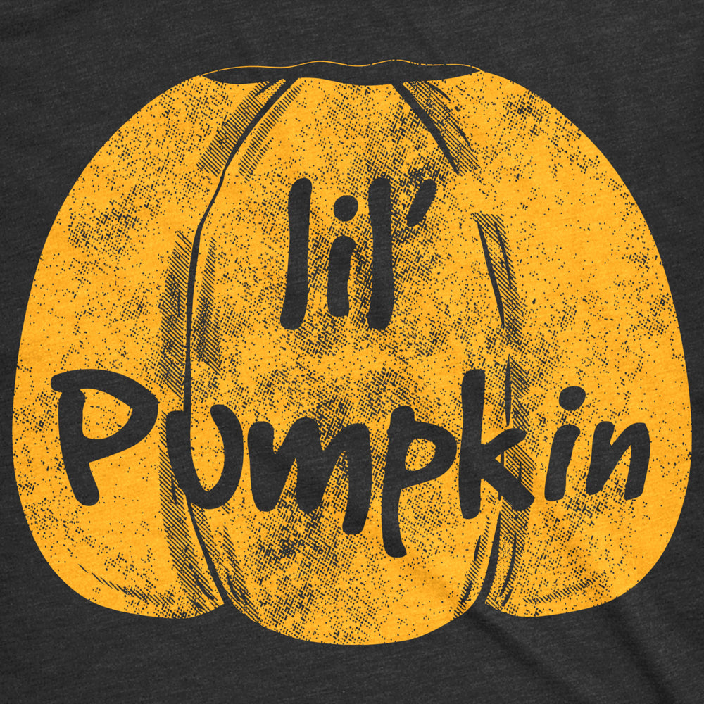 Maternity Lil Pumpkin Pregnancy Fall Baby Halloween Cute T-Shirt Image 2