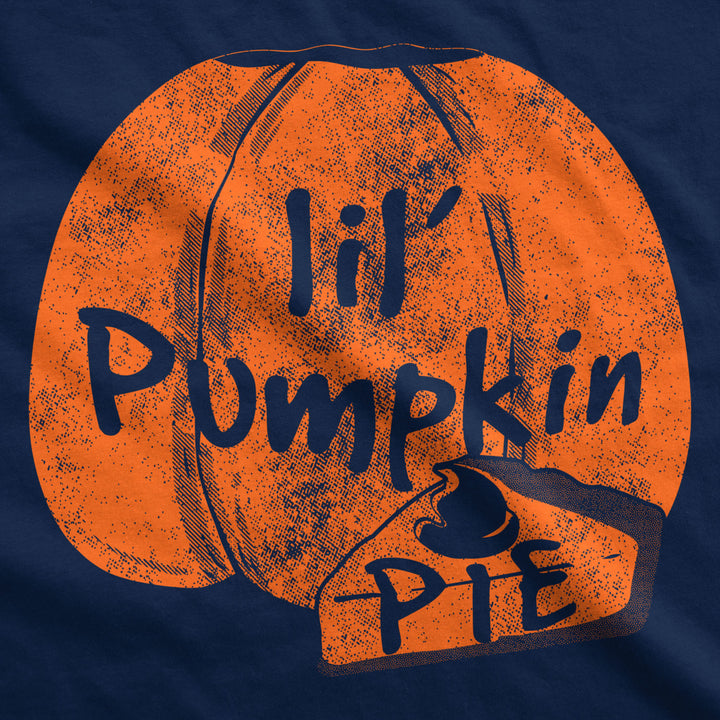 Maternity Lil Pumpkin Pie Pregnancy Tshirt Cute Thanksgiving Tee For Mom To Be Image 2