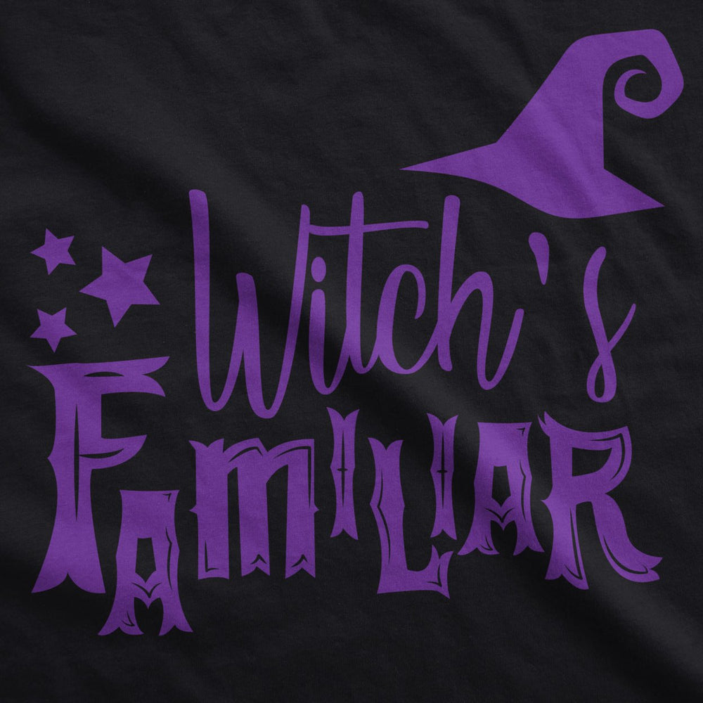 Dog Shirt Witchs Familiar Tshirt Funny Halloween Dog Clothes For Family Pet Image 2