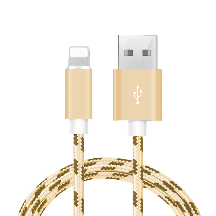 3-Pack: 10-ft. Durable Braided USB Charger Cord Cable for Apple iPhone 678 Image 9