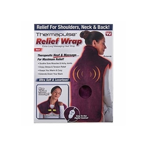 Thermapulse Relief Wrap Burgundy Image 1