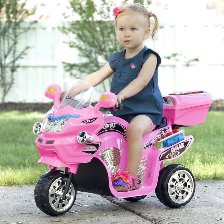 Kids 3-Wheel Battery-Powered Toy Sports BikeMult. Colors Image 6