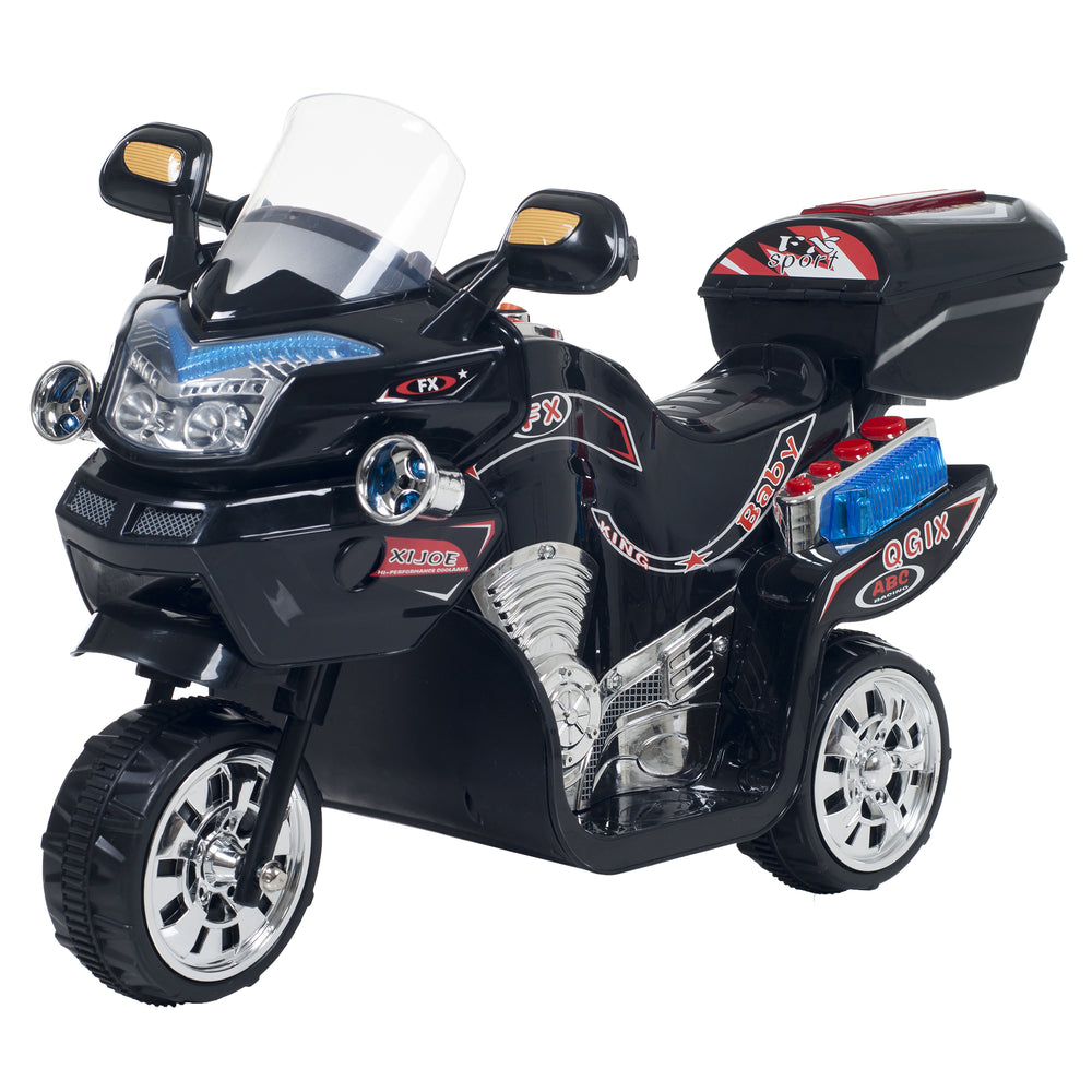 Kids 3-Wheel Battery-Powered Toy Sports BikeMult. Colors Image 2