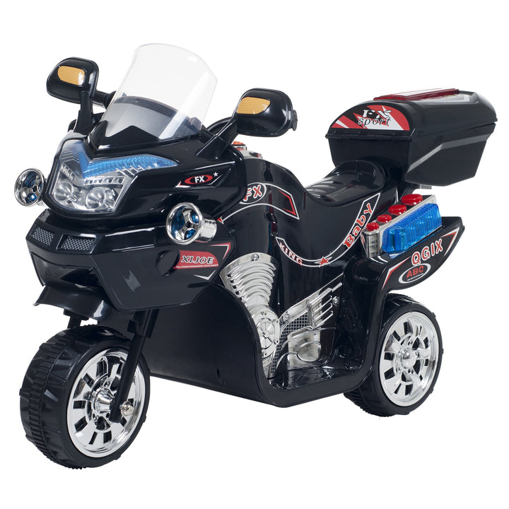 Kids 3-Wheel Battery-Powered Toy Sports BikeMult. Colors Image 1