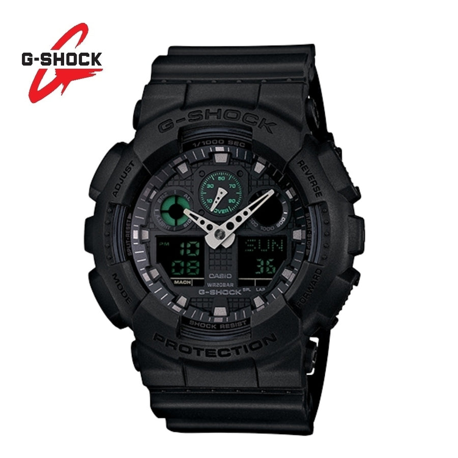 Casio G-Shock Analog/Digital Watch XL- Black Image 1