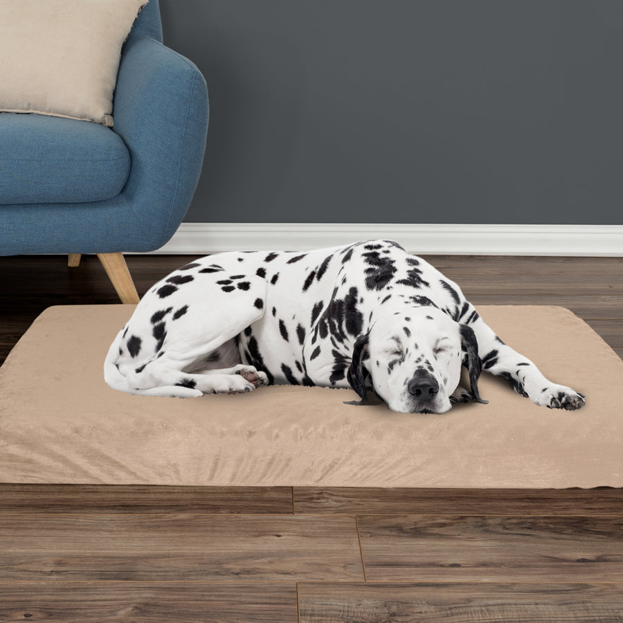 Extra Large Jumbo Orthopedic Memory Foam Dog Bed With Removable Cover 46 x 27 Image 1