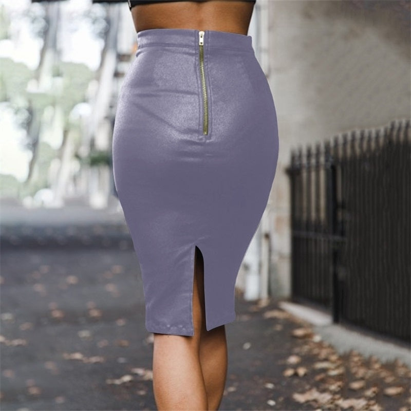 Plus Velvet Hip Skirt Image 6