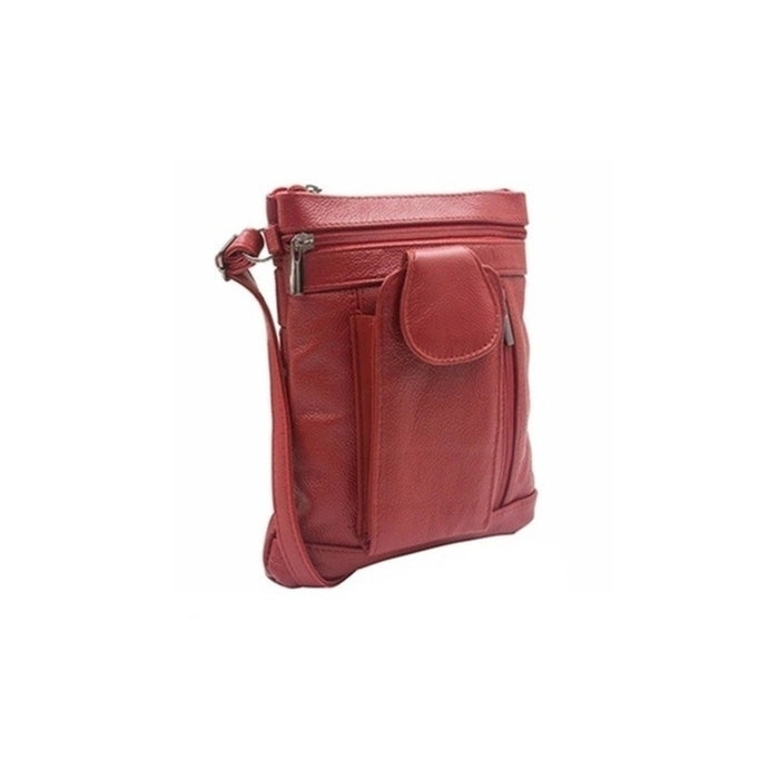 "On-the-Go" Soft Leather Crossbody Bag - 7 Styles Image 4
