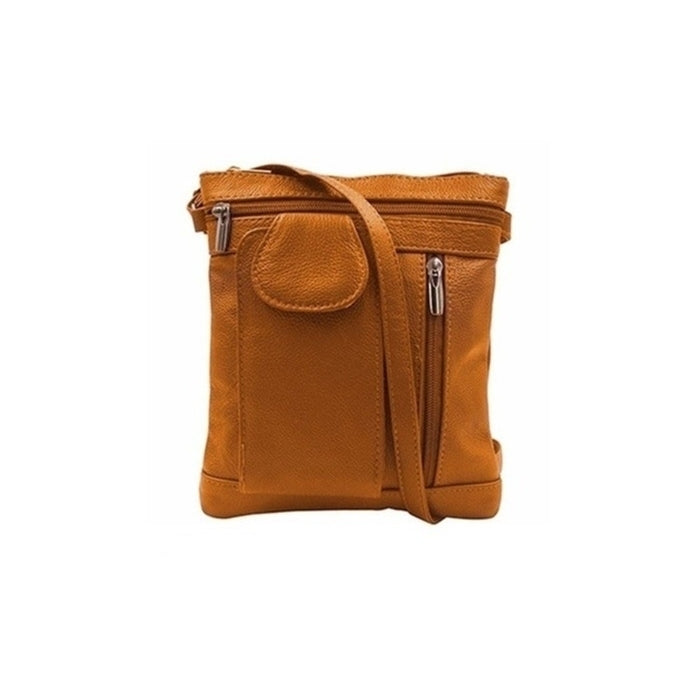 "On-the-Go" Soft Leather Crossbody Bag - 7 Styles Image 6