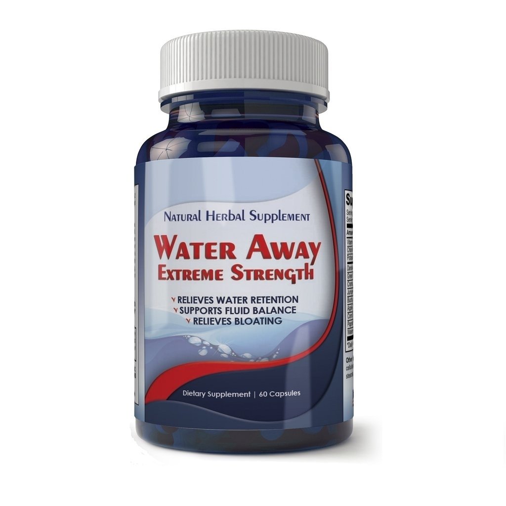 Water Away Natural Diuretic Water Pill (60 Capsules) Image 4