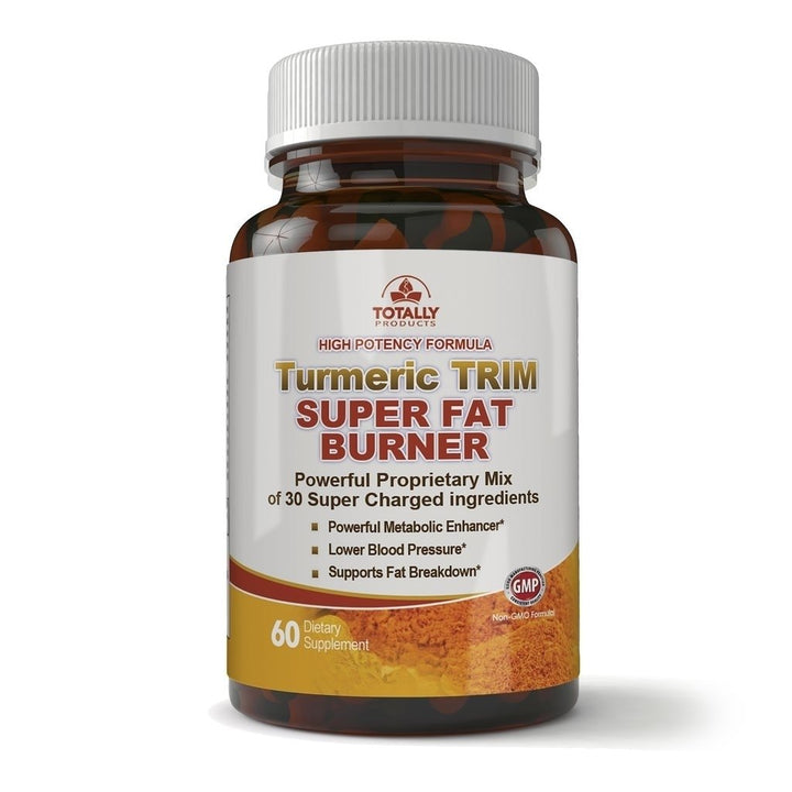 Turmeric Trim Super Fat Burner 60 Capsules Metabolic Booster Weight Loss Support Image 6