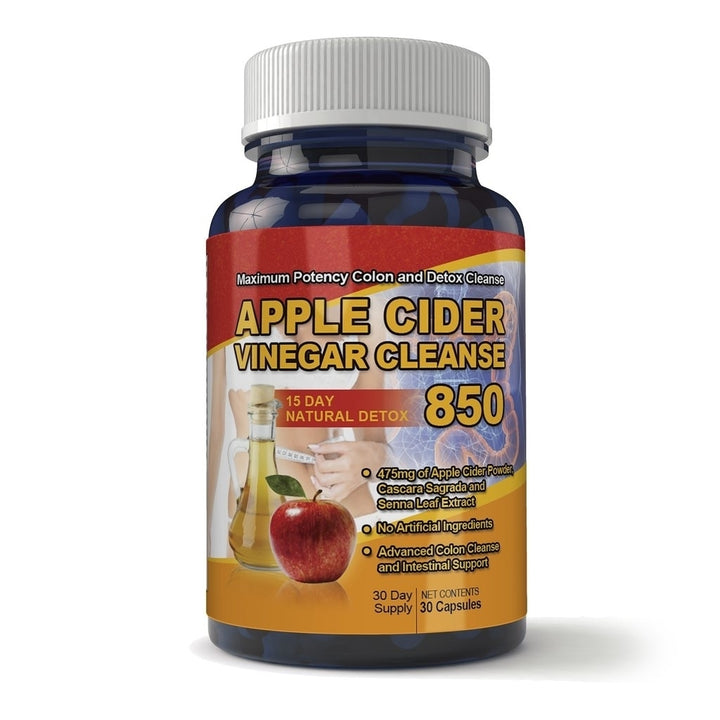 Totally Products Apple Cider Vinegar Cleanse (30 Capsules) Image 6