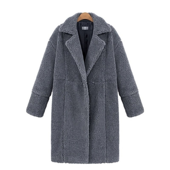 Long Sleeve Cashmere Coat Image 4