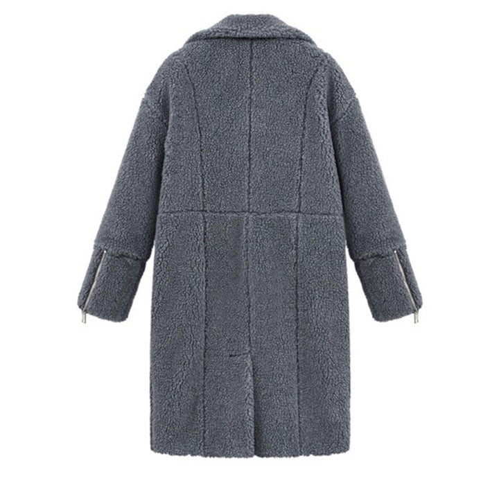 Long Sleeve Cashmere Coat Image 6
