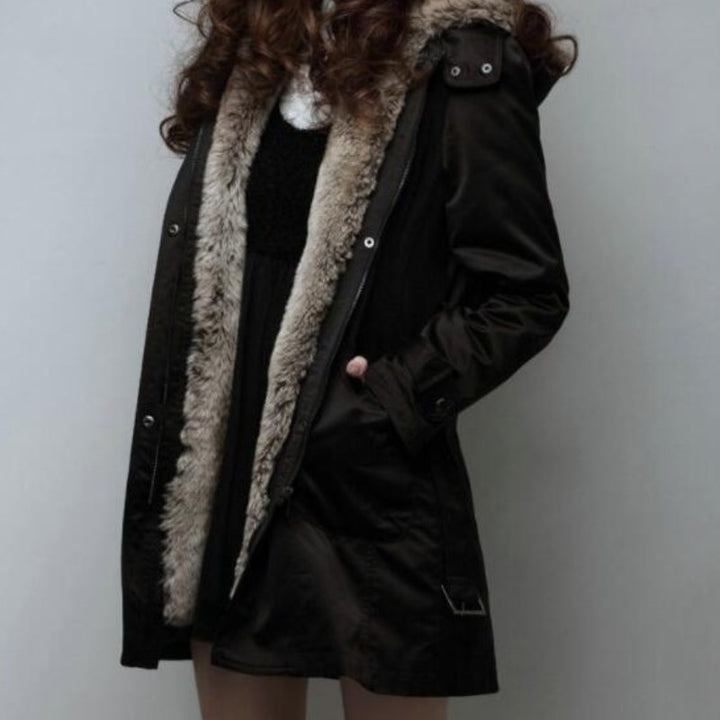 Cotton Coat Warmth Thickening And Cold Resistance Image 7
