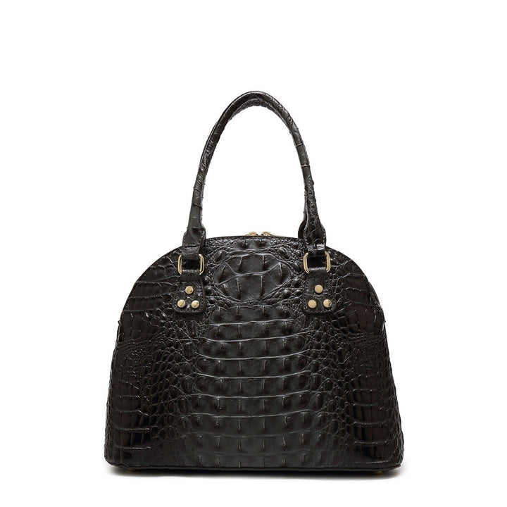 MKF Collection Staci Multi-Functional Shoulder Bag Embossed Satchel Handbag by Mia K. Image 1