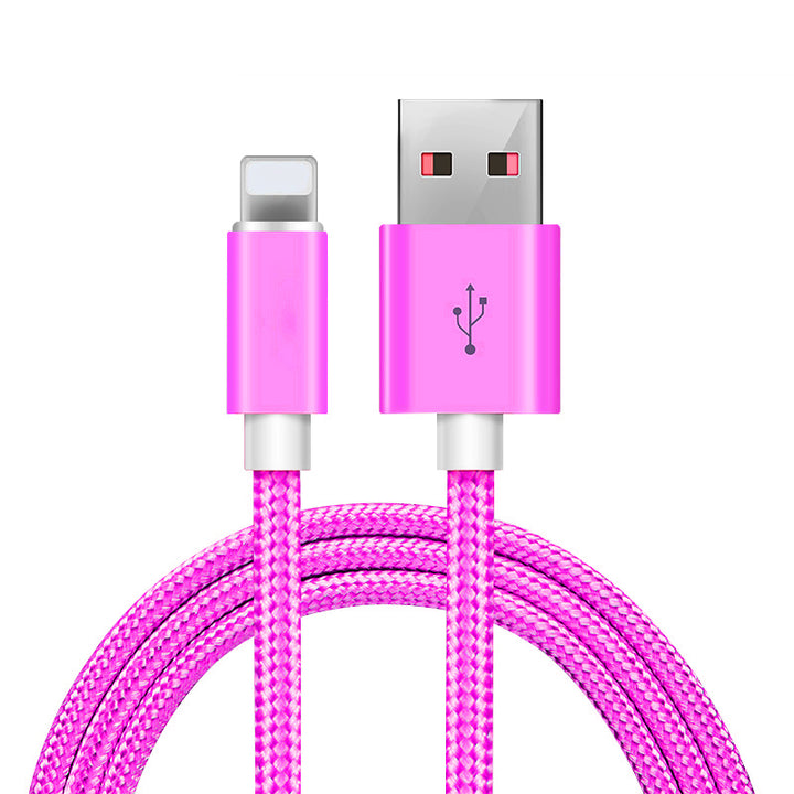 10 FT Heavy Duty Braided 8 Pin USB Charger Cable Cord for Apple iPhone Image 4