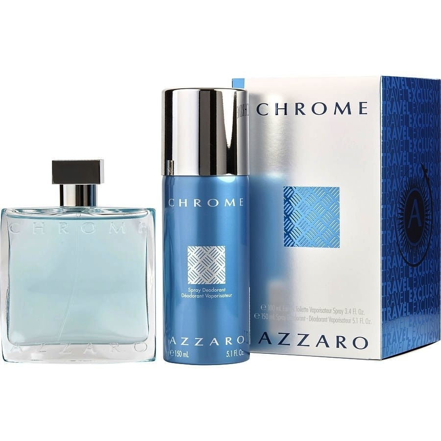 Chrome by Loris Azzaro - 2 Pc Gift Set Image 1