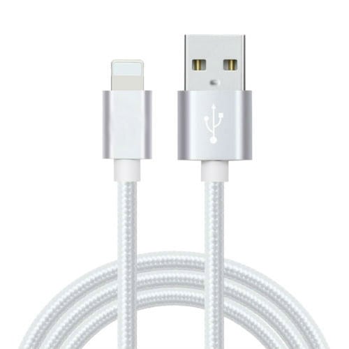 3-Pack: 10-ft. Durable Braided USB Charger Cord Cable for Apple iPhone 678 Image 2