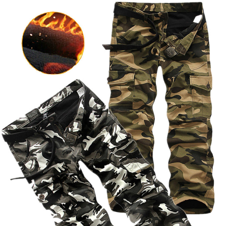 Mens Camouflage Pants Image 4