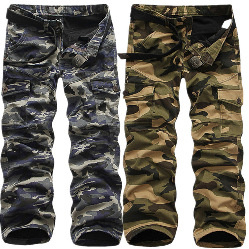 Mens Camouflage Pants Image 6