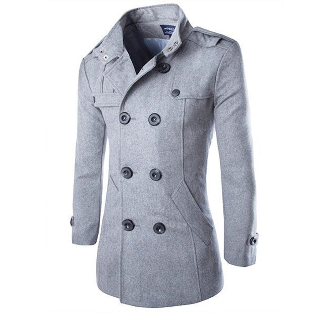 Wool Woolen Coat Coat Image 1