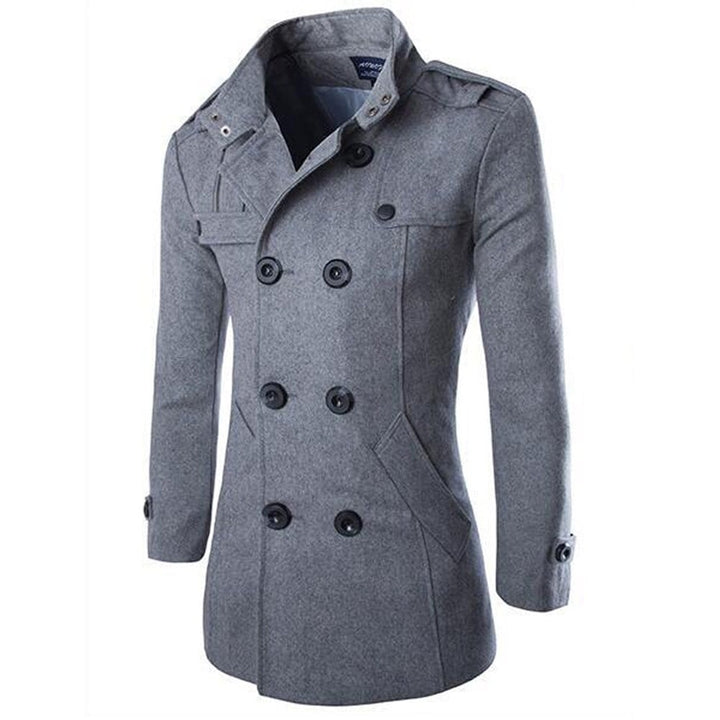 Wool Woolen Coat Coat Image 1