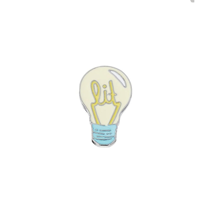 Its Lit Lightbulb Pin Image 1