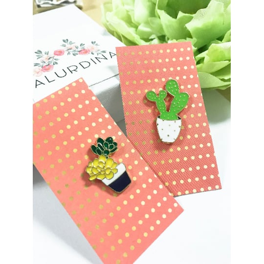 Little Plants Enamel Pins Image 1