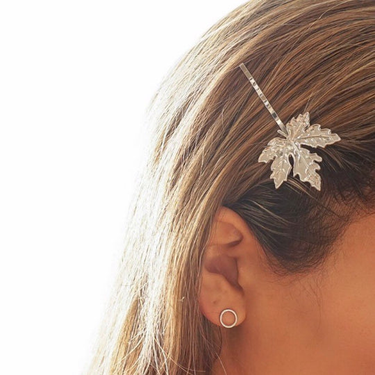 Maple Leaf Hair Pin Image 1