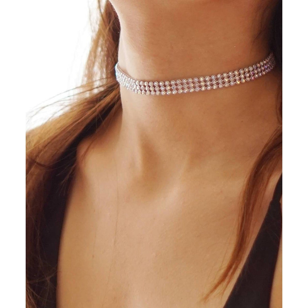 Thin Shimmer Choker Image 3