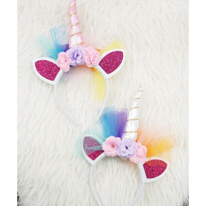 Unicorn Horn Girls Headband Image 2