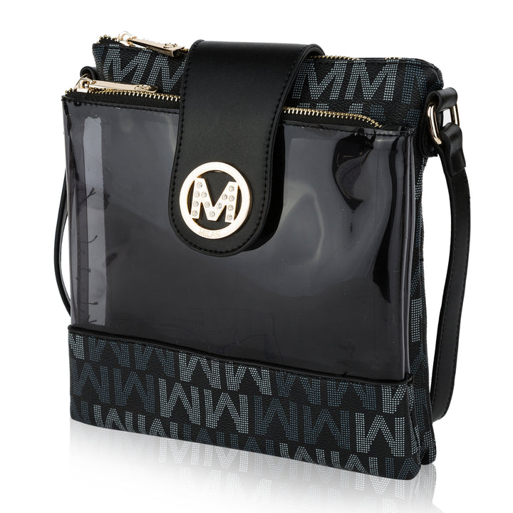 MKF Kemira Multi-Functional Shoulder M Signature Crossbody Handbag by Mia K. Image 3