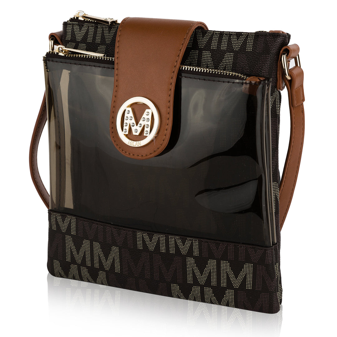 MKF Kemira Multi-Functional Shoulder M Signature Crossbody Handbag by Mia K. Image 1