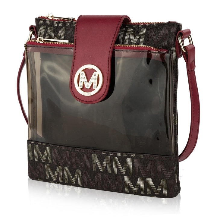 MKF Kemira Multi-Functional Shoulder M Signature Crossbody Handbag by Mia K. Image 1