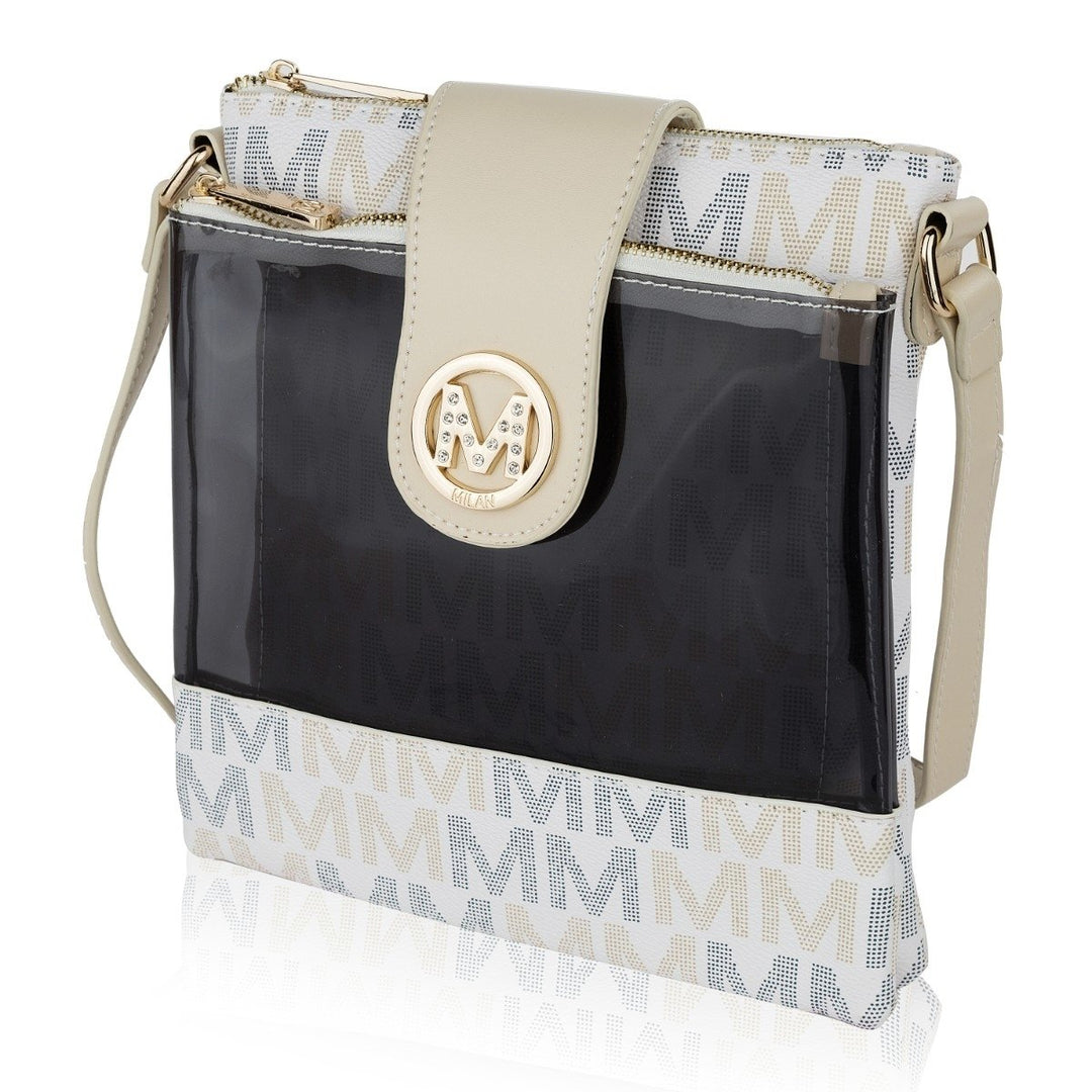 MKF Kemira Multi-Functional Shoulder M Signature Crossbody Handbag by Mia K. Image 1